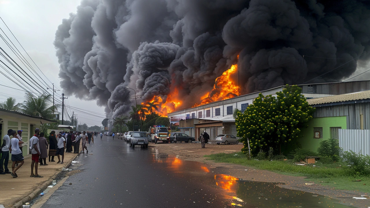 Devastating Fire Destroys Part of Christ Embassy Church in Lagos