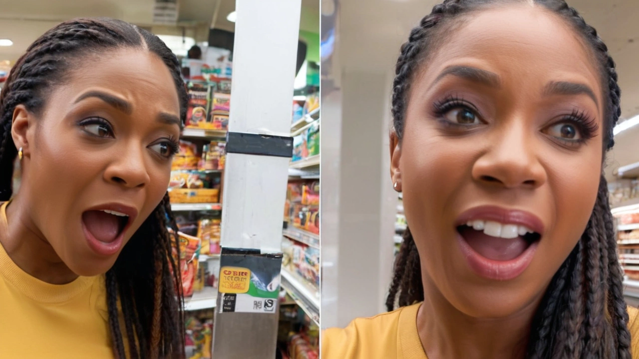 Tiffany Haddish's Surprised Reaction in an African Grocery Store Captivates Fans Worldwide