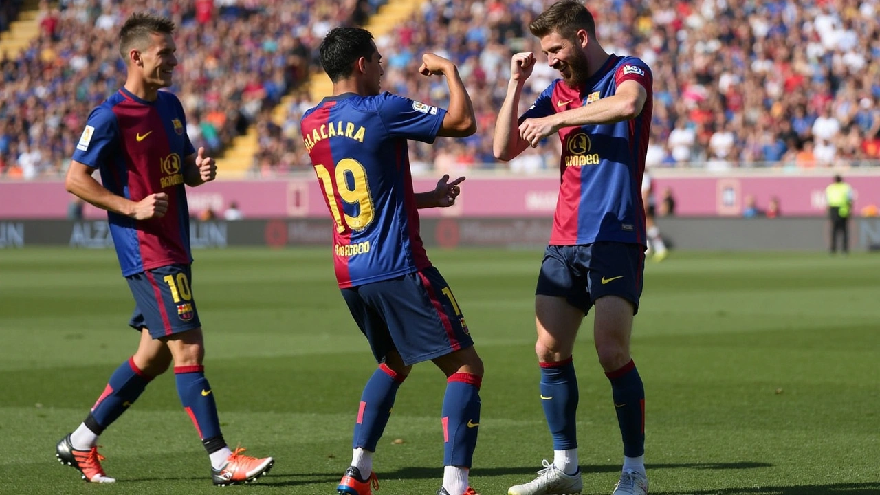 Hansi Flick Celebrates Barcelona's Dominant Start to the 2024/25 La Liga Season