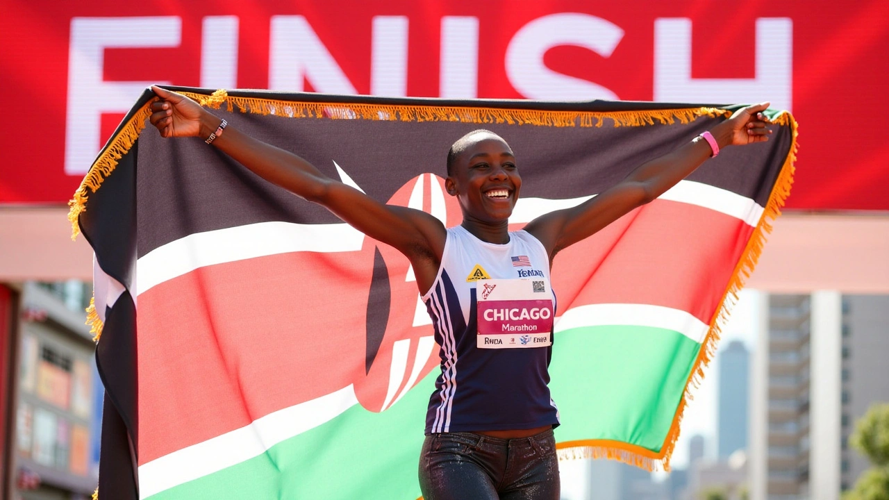 Ruth Chepngetich Shatters Women's Marathon World Record at Chicago