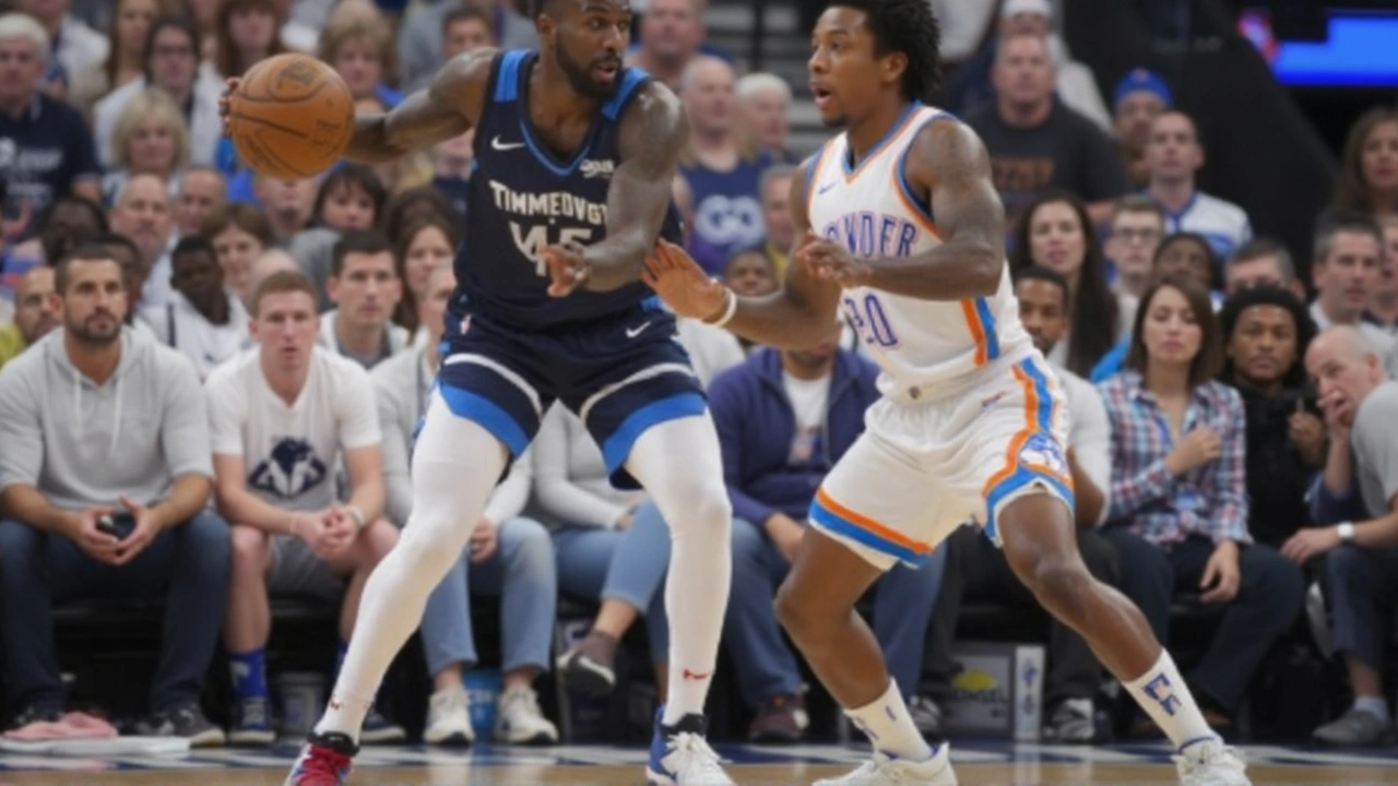 Thunder Hold Off Timberwolves 128-126 in Game 4, Close in on NBA Finals Berth
