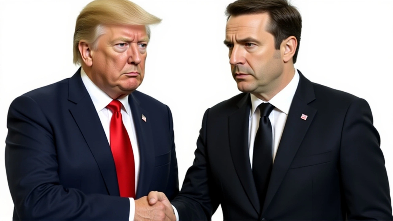 Trump and Macron’s 27‑Second Handshake Sparks Diplomatic Drama at Sharm El Sheikh Summit