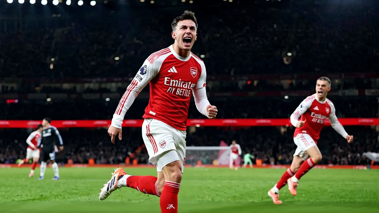 Arsenal 4-1 Aston Villa: Gunners Go Five Points Clear